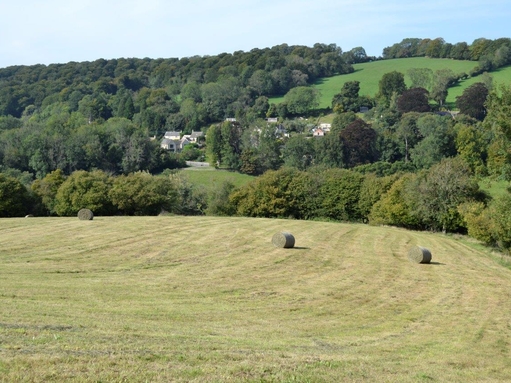 Laurie Lee Wildlife Way haymaking in September - enlarge